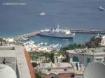 Naiade   IMO 7717274 am 15.5.2011 im Hafen von Capri, Italien -  Fhrschiff / La.