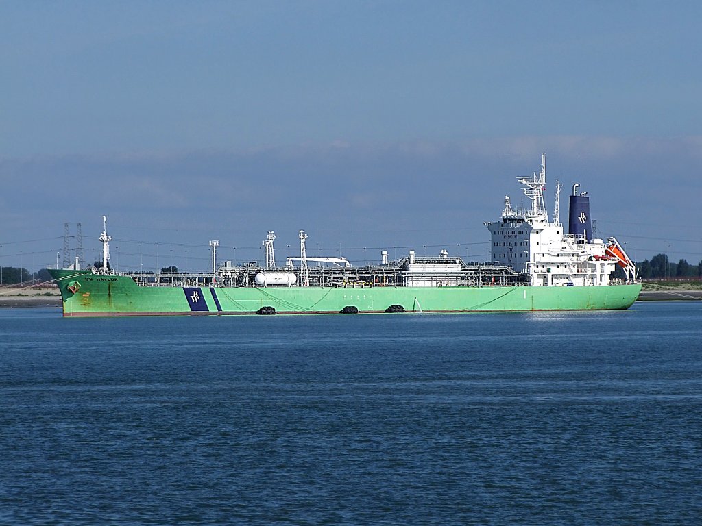 BW-HAVLUR(IMO:9133824;L=153xB=24m)ankert vor Terneuzen;100901