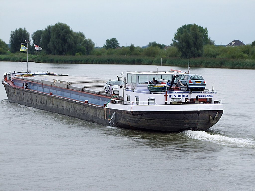 HENDRIKA:GMS-02204884;80x8,20mtr;1121ton;Baujahr1972) in der Nhe von Schoonhoven;100902