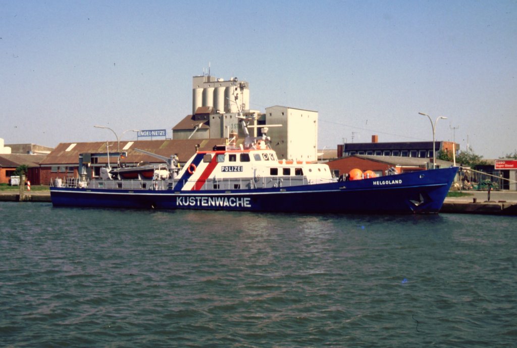 Kstenwache  Helgoland  in Bsum 1999