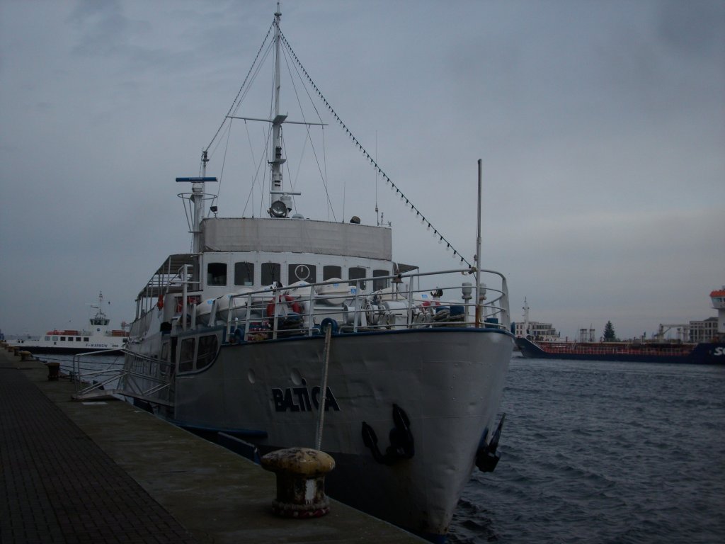 Passagierschiff  Baltica  in Warnemnde.