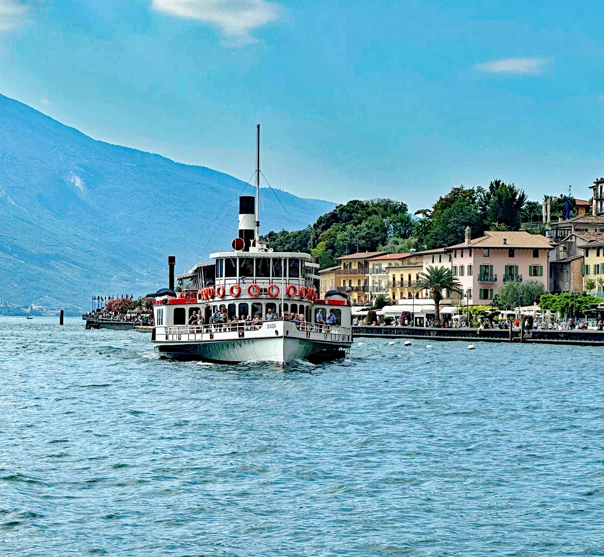 FGS Raddampfer ITALIA auf dem Gardasee - 22.07.2024