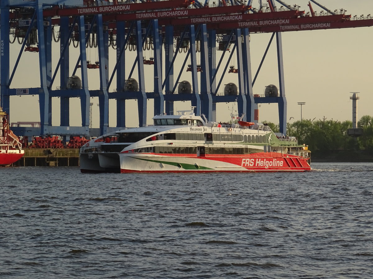 HALUNDER JET in Hamburg 09.05.18