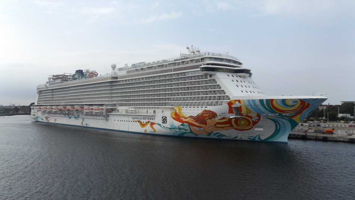 Norwegian Getaway24.8.2017 in Warnemünde