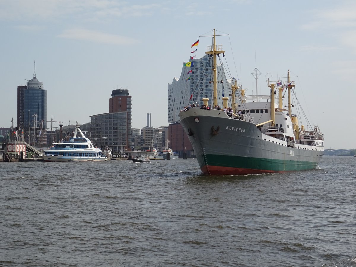 Stückgutfrachter Bleichen in Hamburg 10.05.18