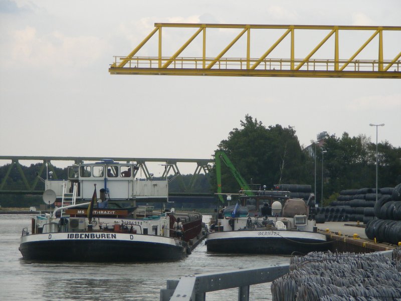 Am Mittellandkanal im Herbst 2008.