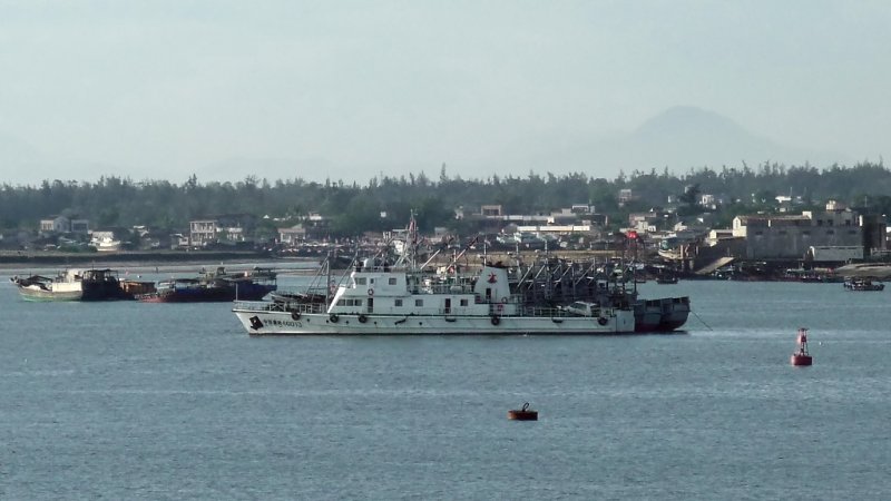 Chinesische Marine Und Fischerboote Yangpu Hainan 25 7 10 Schiffbilder De