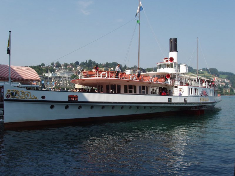 DS  Schiller  in Luzern (Bahnhofquai)