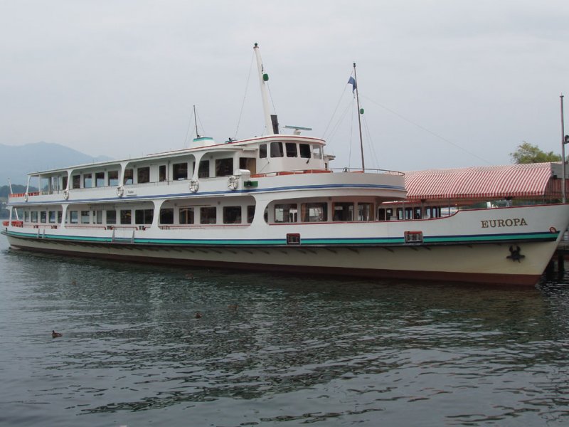 MS  Europa  in Luzern (bahnhofquai)