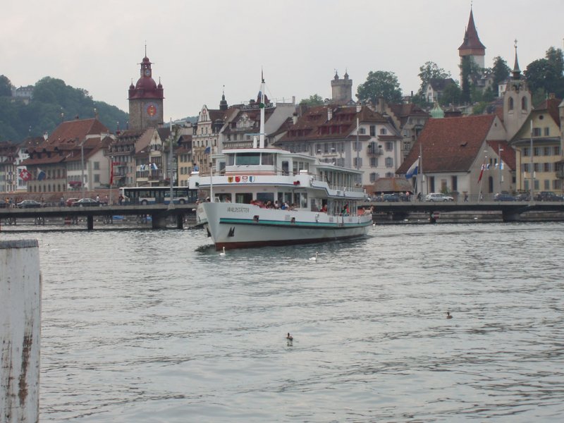 MS Waldsttter in Luzern.