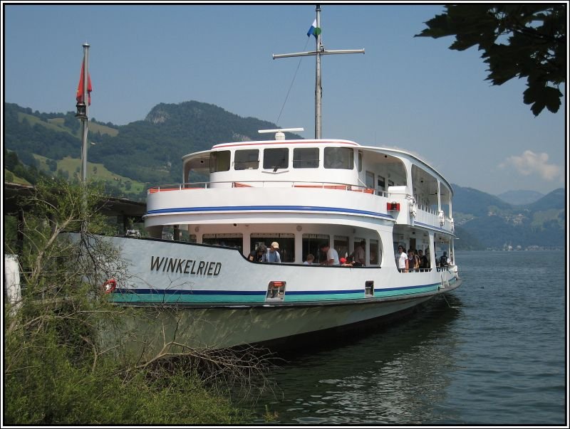 MS  Winkelried  in Alpnachstad. (19.07.2007) 