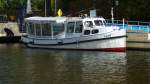 MS  Lord  (ex  Jan Ostermann ).Baujahr 1955; Lnge:14,13m; Breite:3,20m; 27 Personen.  Lord  liegt hier in der Spree am Anleger Tegeler Weg in Berlin-Charlottenburg. Foto:19.10.2013