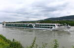 Amadeus Queen am 02.07.2024 in Koblenz Stolzenfels (Rhein-Km 585)