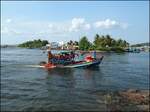 Vietnamesische Fischerboote im Hafen Duo Duong auf der Insel Phu Quoc 15.2.2025.