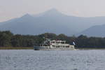  MS Stefanie  der Chiemsee-Schifffahrt am 20. September 2020 auf dem Weg von Bernau zur Herreninsel.