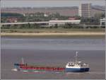 Die 1984 gebaute LIV KRISTIN (IMO 8209731) fhrt am 30.05.2009 Weser aufwrts. Sie ist 80 m lang, 12 m breit und hat eine GT von 1843. Sie fhrt unter der Flagge von Gibraltar. Frhere Namen: FEHN CARRIER, WESTEREMS, SEA CLYDE, PETENA.