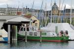 Das Zollboot  Haltnau  vertut im Konstanzer Hafen (24.07.2011)