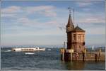 Der Konstanzer Leuchtturm wurde 1842 gebaut und 1890 in seine heutige Form umgebaut. 10.08.2008