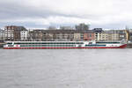 MS RHEIN SYMPHONIE auf dem Weg in den Deutzer Hafen am 08.12.2024