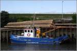 Die dem Land Schleswig-Holstein gehrende TRISCHEN am 13.08.2010 im Hafen von Bsum. Leider habe ich keine nheren Informationen zur TRISCHEN gefunden.