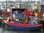 Das Fischereiboot Lady I hatte Anfang Juni 2024 in Flensburg festgemacht.