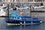 Die SHEPHERD LASS kommt nach einer Rundfahrt vor der englischen Riviera wieder in den Hafen von Torquay zurck. 29.05.2012