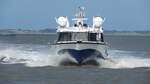   Der WattnExpress verkehrt zwischen Neuharlingersiel und der Nordseeinsel Spiekeroog, am 09.08.24.