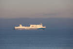 FINNFELLOW (IMO 9145164) von Malmö kommend vor Rügen. - 19.01.2025