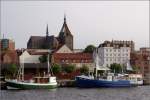 KLAR KIMMING und VAGEL GRIP haben im Hafen von Rostock festgemacht. 14.06.2007