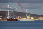 HST HARRI (IMO 9878589) im Mukraner Hafen. - 15.10.2024
