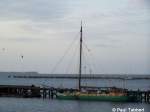 Ein Segelschiff im Stralsunder Hafen (12.04.07).