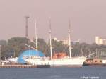 Die Gorch Fock 1 im Stralsunder Stadthafen (Foto vom 13.09.06).