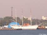 Die Gorch Fock in Stralsund, 13. Septmeber 2006.