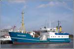 Der Forschungskutter SENCKENBERG des Instituts Senckenberg am Meer in Wilhelmshaven liegt am 08.03.2008 in Wilhelmshaven. Das 29,71 m lange und 7,42 m breite Schiff wurde 1976 bei der Diedrich Schiffswerft in Oldersum gebaut.
