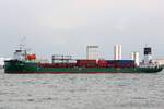 MTT Reya (Baujahr 2025 - Linhai Huipu Shipbuilding Co.Ltd. / China - Heimathafen Port Kelang / Malaysien) IMO 1075105 am 18.Februar 2025 im Hafen Penang ankernd.