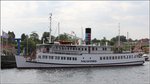 Die 1957 gebaute SAGFJORD (IMO 7943079) liegt am 01.06.2016 in Roskilde. Dieses Fahrgastschiff (Restaurantschiff) ist 38,34 m lang und 6,96 m breit. Bis zu 150 Passagiere finden auf ihr Platz. Heimathafen ist Roskilde (Dänemark). Frühere Namen: HALSNOY, STRILBORG, DEEPSEA INSPECTOR, PARTY.