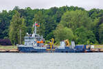 FORTUNA CRANE (IMO 7403158) im Sassnitzer Hafen.