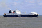 Ro-Ro Frachtschiff  SUECIA SEAWAYS  vor Maasvlakte/Rotterdam 5.6.2024