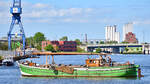 Besan-Ewer MATHILDE (Baujahr 1914) am 15.05.2022 in Lübeck