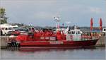 Das Feuerlöschboot FLB 23-2 wurde von der Feuerwehr Stralsund genutzt. Gebaut wurde es 1973 auf der VEB Yachtwerf Berlin. Es ist 23,22 m lang und 4,71 m breit. Stralsund, 07.05.2019