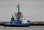 Der 29m lange Schlepper FAIRPLAY 55 am 08.11.24 in Rostock