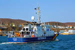 Zollboot EMDEN (IMO 1232313) im Sassnitzer Hafen.