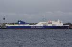 Regina Seaways von DFDS Seaways am Kai in Kiel am 24.04.2017