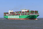 Containerschiff  EVER ACE  vor Maasvlakte/Rotterdam 5.6.2024